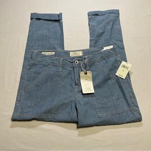 Lucky Brand Blue Ankle Cropped Pants
